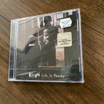 未開封新品　デッドストック　倉庫保管品　CD コーン　KORN Life Is Peachy 輸入盤_画像2