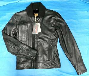  Degner * mountain sheep leather jacket L black regular price 51700 jpy * new goods 11WJ-2