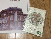 新品・未開封 東京駅開業100周年記念Suica 専用台紙付_画像2