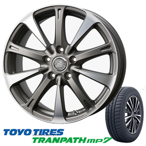 アルファード ヴェルファイア ベルファイア 新品 タイヤ アルミホイール 4本セット TOYO トランパスmp7 235/50R18 18インチ 7.5J +38 5/114