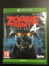 【送料無料】Zombie Army 4 Dead War XboxOne ディスク版　ゾンビアーミー４　海外版_画像1