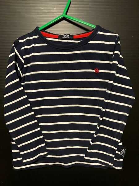 POLO 長袖Tシャツ　ポロ　キッズ　ロンT POLO ボーダー柄