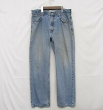 サイズ W36 L30 Levi’s 516 デニム パンツ ジーンズ スリム ストレート ブルー系 雰囲気系 リーバイス 古着 ビンテージ 2O0829_画像2