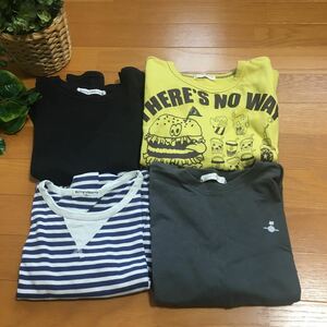 ★ベリーズベリー長袖Tシャツトレーナー4枚セット130サイズberry’s berry ボーダー　スウェット　