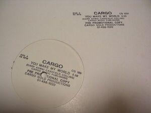 ●SOUL DANCE 12inch●CARGO / YOU MAKE MY WORLD