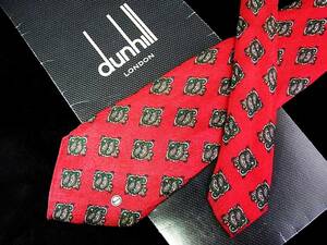 ◆SALE0644◆【ｄunhill】ダンヒル【ｄロゴ入】【ペイズリー】ネクタイ