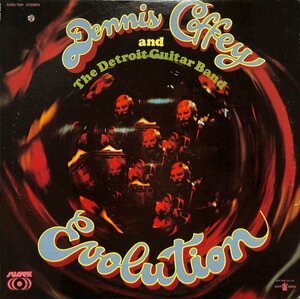 248088 DENNIS COFFEY AND THE DETROIT GUITAR BAND / Evolution(LP)