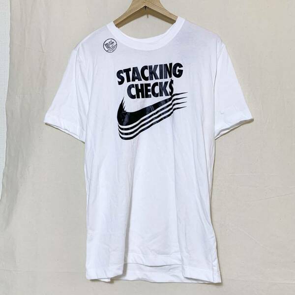 Nike(USA)SCビンテージコットングラフィックTシャツ　ホワイト