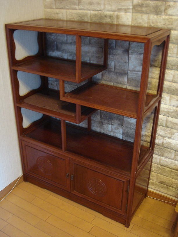 ヤフオク! -中国 家具 棚の中古品・新品・未使用品一覧 愛用 ② 違い棚 中国美術 中国 棚 ラック 飾り棚 棚/ラック