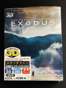 Blu-ray（３枚+DVD１枚）　「エクソダス」　 製作・監督　リドリー・スコット　　クリスチャン・ベール　ジョエル・エドガートン　