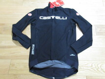 Castelli PERFETTO 長袖レインジャージ　 防風・万能　使用推奨気温6～15℃　Lサイズ　　Black　旧モデル_画像2