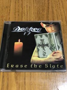 輸入盤CD ドッケン DOKKEN『ERASE THE SLATE』レブ・ビーチ 送料185円