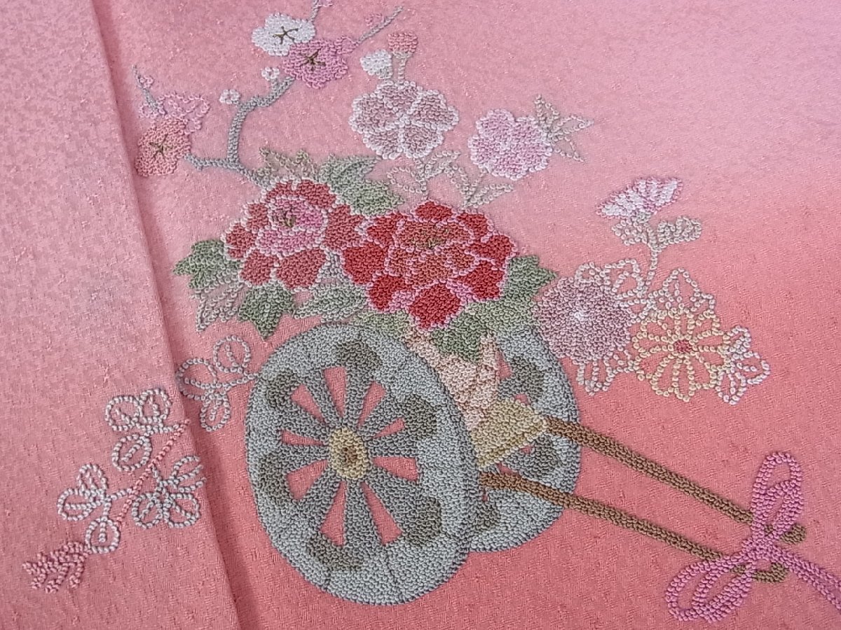 23100円ウトレット 値段 格安新品 新品 高級 正絹 刺繍 袋帯 未仕立て