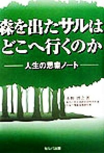 森を出たサルはどこへ行くのか 人生の思索ノート／水野博之(著者)