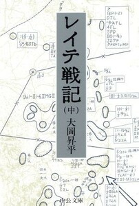 レイテ戦記(中) 中公文庫 ／大岡昇平(著者)