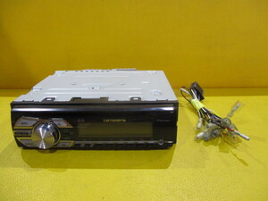 ジャンク品中古★カロッツェリア1DIN CDデッキ/プレーヤー★DEH-380★AM/FM/フロントAUX/WMA/MP3/WAV/スマホ連結★即納