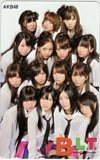 テレホンカード アイドル テレカ AKB48 BLT A0152-0105
