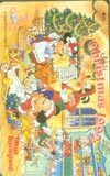 テレカ テレホンカード ミッキーマウスと仲間たち クリスマス1992 DM003-0021