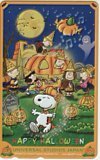 Телека телефонная карта Snoopy Happy Halloween Universal Studio Japan Cas11-0224