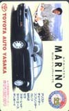 テレカ テレホンカード 藤井フミヤ TOYOTA MARINO H5009-0021