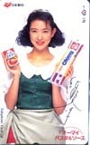 テレカ テレホンカード 紺野美沙子 日本製粉オーマイパスタソース JK005-0008