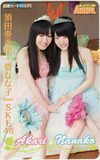 図書カード SKE48 須田亜香里 菅なな子 ヤングアニマル 図書カード500 A0152-0804