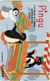  telephone card telephone card PINGU Sumitomo life CAP21-0144