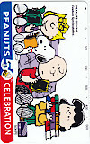 スヌーピー PEANUTS　CELEBRATION 図書カード500 CAS11-0308