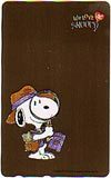 Teleka Телефонная карта Snoopy Мы любим Snoopy Cas11-0144