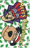 テレカ テレホンカード チキチキマシン猛レース ケンケン Wacky Races Merry Christmas! CAC12-0026