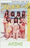 テレホンカード アイドル テレカ AKB48 週刊プレイボーイ A0152-0114