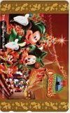 テレカ テレホンカード ミッキーと仲間たち HARBORSIDE CHRISTMAS 2003 東京ディズニーシー DM003-0106