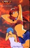 Телека телефонная карта New Century Evangelion 2000 Фестиваль календаря Animate OS202-0022