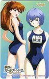  телефонная карточка телефонная карточка Neon Genesis Evangelion сталь металлический. Girlfriend 2nd OS202-0167