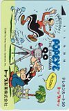  telephone card telephone card Popeye top sun CAP12-0015