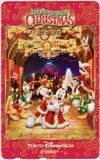 テレカ テレホンカード ミッキーと仲間たち HARBORSIDE CHRISTMAS 2008 東京ディズニーシー DM003-0110