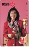 テレホンカード アイドル テレカ 早見優 Nestle 25th RH002-0273