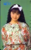 テレホンカード アイドル テレカ 杉本理恵 RS011-0002