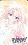  telephone card telephone card Mamotte Shugogetten! OM001-0241