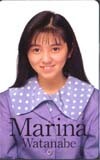  telephone card idol telephone card Watanabe Marina W0001-0011