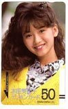 テレホンカード アイドル テレカ 本田美奈子 BOND COMPANY LTD RH014-0055