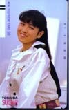 テレホンカード アイドル テレカ 西村知美 東芝SUGAR N0013-0054