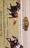 テレカ テレホンカード Gallop100名馬 ヤエノムテキ UZG01-0176