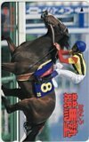 テレカ テレホンカード おもしろ競馬塾 ベガ号 UZJ01-0019