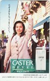 テレカ テレホンカード とよた真帆 CASTER BEVEL MENTHOL JT011-0013