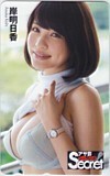 テレホンカード アイドル テレカ 岸明日香 アサ芸シークレット！ K0160-0104