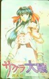  telephone card telephone card Sakura Taisen manga version SM003-0070