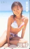 テレホンカード アイドル テレカ 宮川美香 ヤングジャンプ M0032-0002