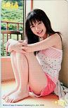 テレホンカード アイドル テレカ 真野恵里菜 BOMB 30th ANNIVERSARY 2009 M0084-0004