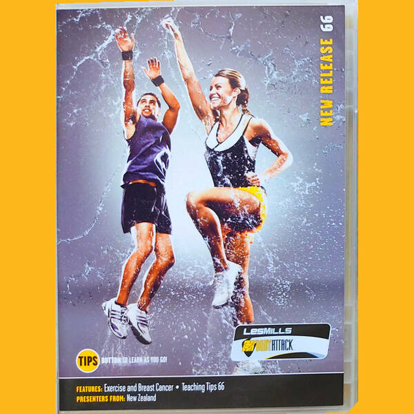 ボディアタック 66 CD DVD LESMILLS BODYATTACK レスミルズ